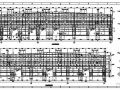 天津某钢卷库山墙墙架系统钢结构图