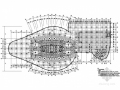 29层框架核心筒结构商业办公楼结构施工图（外扩大底盘、地下两层、筏基、含建施）