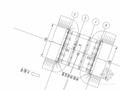 三跨后张法预应力混凝土简支空心板桥施工图43张（摩擦桩基）