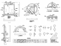 道路工程沉井设计施工图（10张）