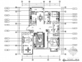 精品名师设计现代时尚三居室样板间CAD装修施工图（含软装及效果）