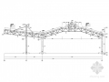 悬挑12米客运站候车厅钢结构及幕墙结构施工图