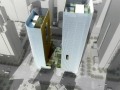 [深圳]超高层凹入式中庭开放式双子办公塔楼建筑设计方案文本