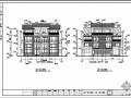 某三层异形柱框架别墅建筑结构设计图