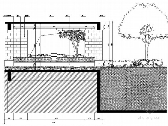 住宅楼架空层景观工程施工图