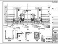 某穿条式隔热铝合金明框单元幕墙节点构造详图