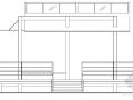 临水休闲亭建筑结构详图