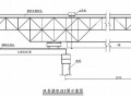 桥梁导梁安装T梁示意图