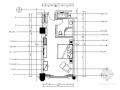 [广东]高档酒店美式风格客房单人间样板房CAD施工图