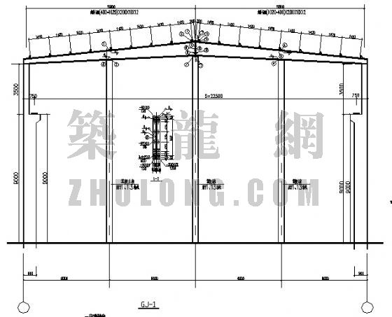 江苏常州一工业厂房[含结构图]