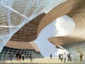 [上海]2010世博会西班牙馆建筑初步设计方案图（cad+效果图）