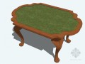 欧式茶桌SketchUp模型下载