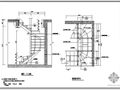 某复式钢楼梯结构节点构造详图