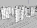 某高层小区建筑单体模型设计
