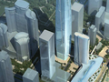 超高层现代风格办公楼建筑设计方案文本（图纸齐全）