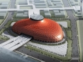[上海]3层大型钢筋混凝土框架抗震墙结构展览馆方案文本（469张,含CAD,多媒体，模型文本）