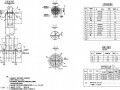 钢柱人行天桥主桥钢柱节点详图设计