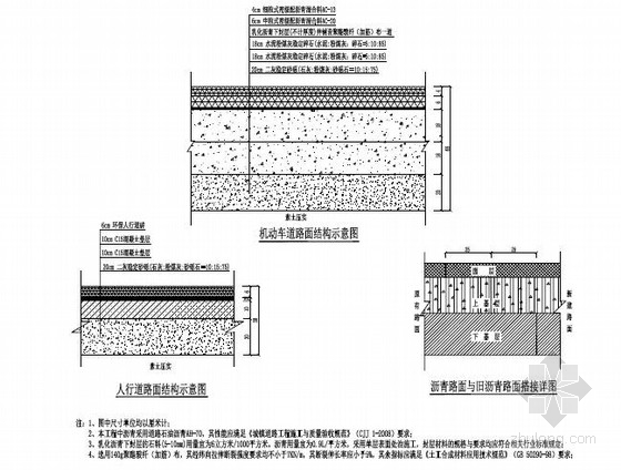 市政道路施工图(设计院)