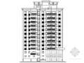 [深圳]12层欧式风格住宅楼设计施工图（含效果图）