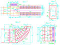 双塔双索面斜拉桥下复平台式牵索挂篮设计图63张CAD（附计算）