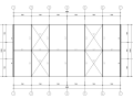 门式刚架钢结构厂房屋盖结构施工图（CAD、7张）