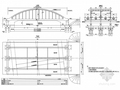 单跨70米三片拱肋下承式系杆拱桥设计图（47张）