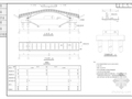 36m斜腿坦拱人行天桥全套施工图