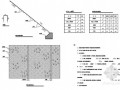 公路隧道工程洞口仰坡面三维植被网防护节点详图设计
