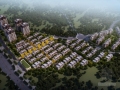 [重庆]高层绿色可持续住宅区规划及叠层别墅设计方案文本（含CAD）