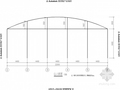 拱形轻钢结构加工厂房结构施工图