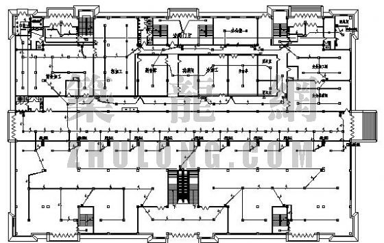 某公寓综合楼消防图纸-建筑电气施工图-筑龙电气工程论坛