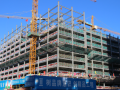 北京市首例装配式钢结构示范项目即将封顶