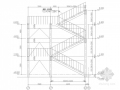 新增室外钢楼梯结构施工图