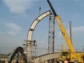北京某体育馆钢结构工程施工方案（空间曲线造型 S形弧梁）