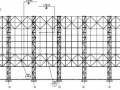 钢桁架广告牌结构施工图