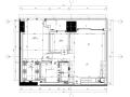 [SCDA&如恩]知名地产公寓现代风格一居室样板间室内装修施工图&效果图&物料表（CAD、JPG、PDF）