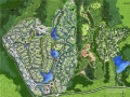 [湖南]自然山景高档庭院景观规划设计方案
