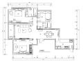 [江苏]常熟世贸五期三房两厅公寓房室内施工图设计