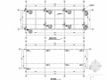 酒店游泳池钢结构桁架结构施工图