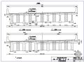 装配式预应力混凝土T梁桥（先简支后桥面连续）上部构造通用图[跨径：25米，桥面宽度：整体式路基28.