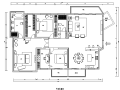 现代中式极简风三居室住宅空间设计施工图（附效果图）