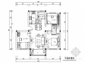 [江苏]现代时尚两居室婚房装修CAD施工图（含实景图）