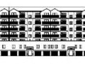 河南省郑州市北开发区某小区临街住宅楼建筑施工图