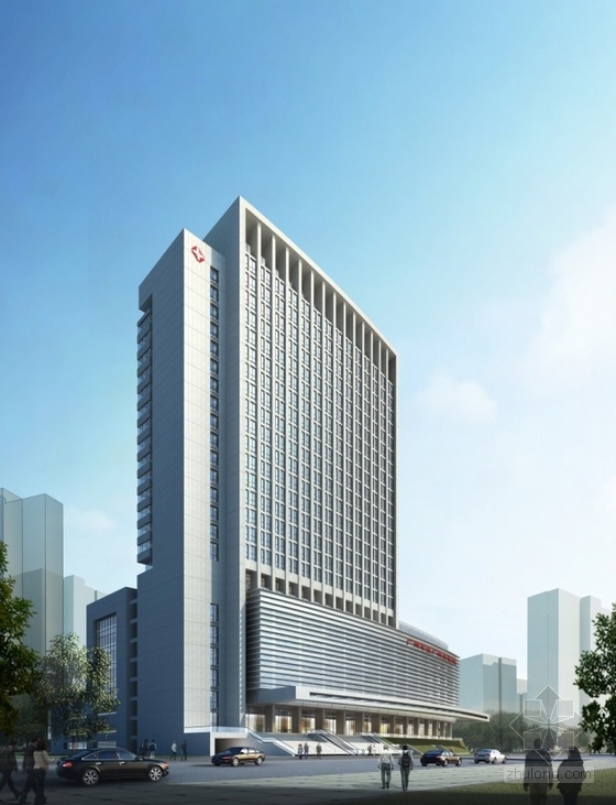[广州]24层医院门诊楼建筑设计方案文本