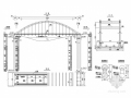 90米跨径下承式系杆刚架拱桥设计套图（49张）