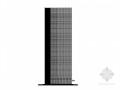 [西安]某二十五层影视大厦建筑施工图（99.5米）