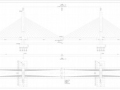 [辽宁]80+180+80m半漂浮体系斜拉桥全套CAD施工图（276张）