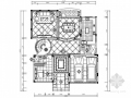 [东莞]环境幽雅简约欧式三层别墅样板间CAD装修施工图