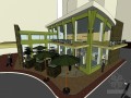 星巴克咖啡厅SketchUp模型下载