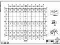 某3×30米跨混凝土柱钢屋面带吊车厂房结构设计图